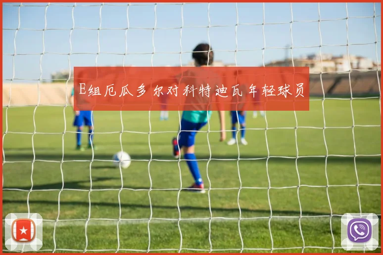 E组厄瓜多尔对科特迪瓦年轻球员